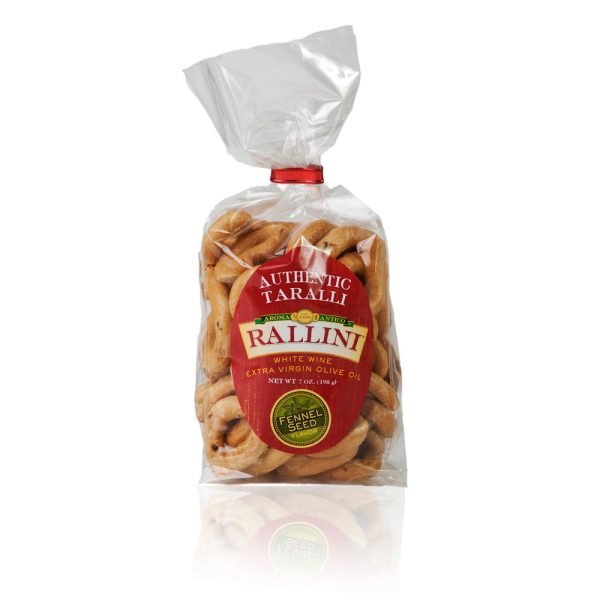 Rallini Fennel Taralli Bag 7oz 16ct